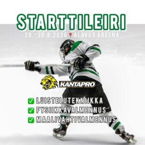 Pitkäkiekko Ry:n järjestämä Starttileiri kaudelle 2026-2027 - Image 1